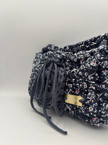 D.PUIN Handmade Crochet Bag – Midnight Mosaic