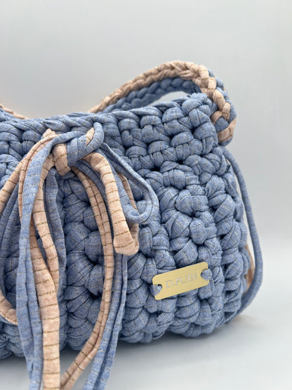 D.PUIN Handmade Crochet Bag – Sunrise Shimmer