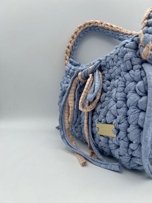 D.PUIN Handmade Crochet Bag – Sunrise Shimmer