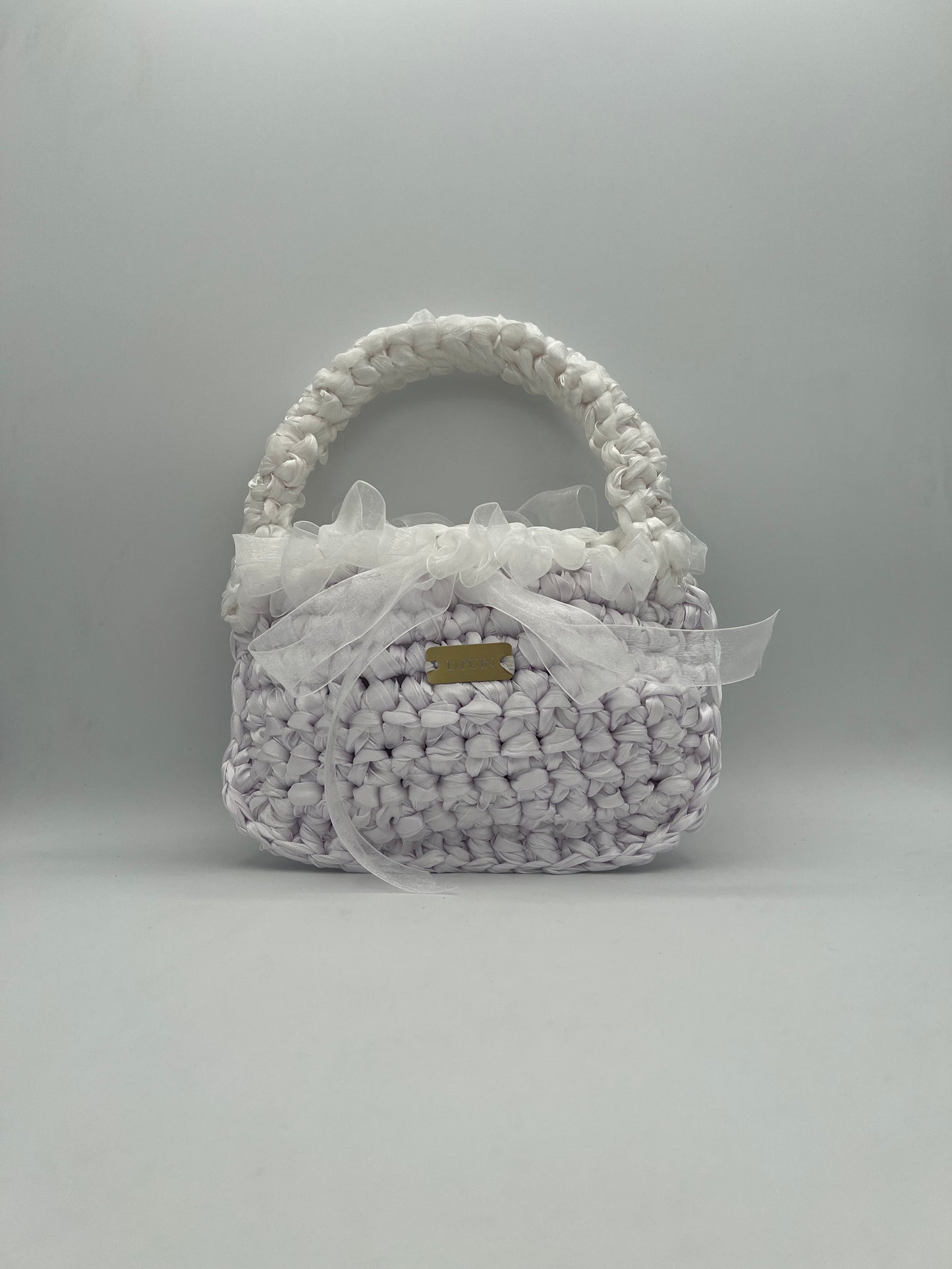 D.PUIN Handmade Crochet Bag – Bridal Ivory
