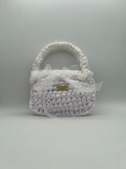 D.PUIN Handmade Crochet Bag – Bridal Ivory