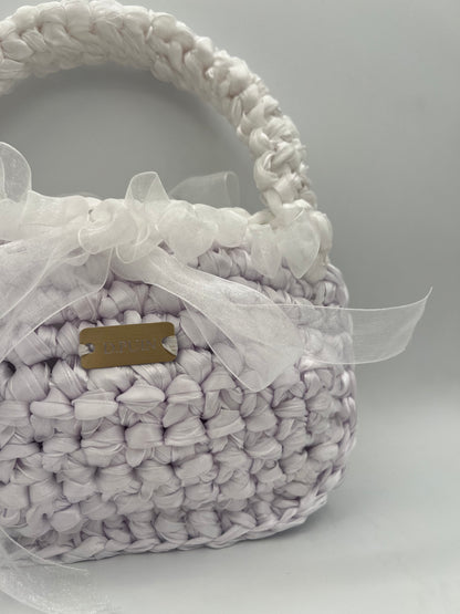 D.PUIN Handmade Crochet Bag – Bridal Ivory