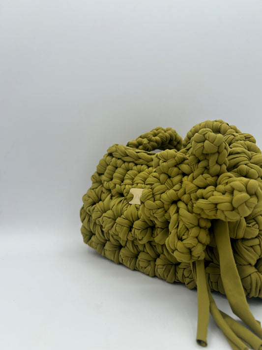 D.PUIN Handmade Crochet Bag – Moss Bloom