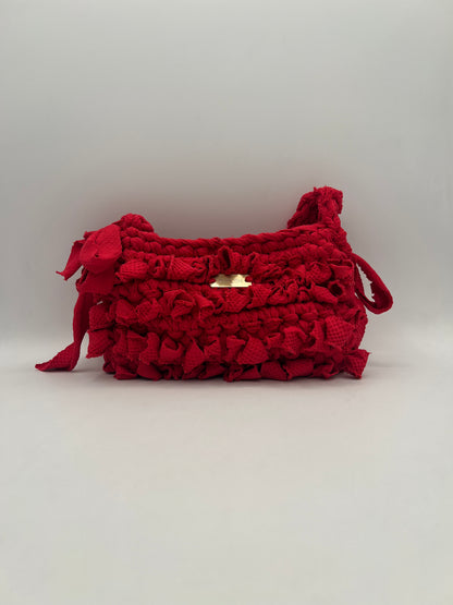 D.PUIN Handmade Crochet Bag – Harbour Red