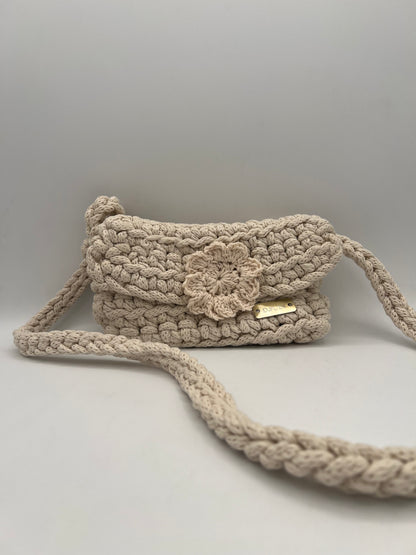 D.PUIN Handmade Crochet Bag – Sandy Texture