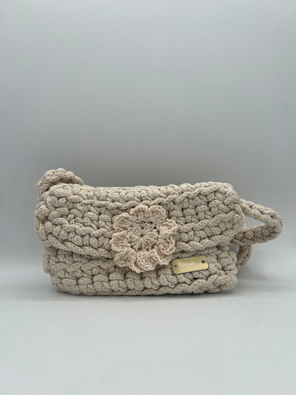 D.PUIN Handmade Crochet Bag – Sandy Texture