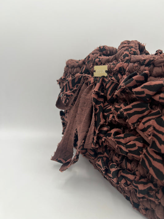 D.PUIN Handmade Crochet Bag – Wild Ruffle
