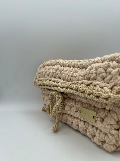 D.PUIN Handmade Crochet Bag – Sandlight Glow