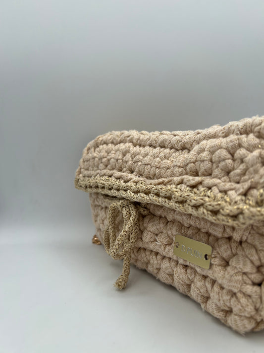 D.PUIN Handmade Crochet Bag – Sandlight Glow