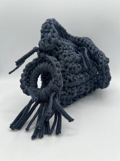 D.PUIN Handmade Crochet Bag – Beach Pebble
