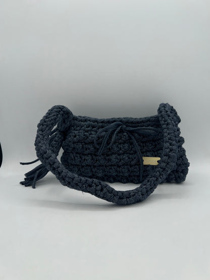 D.PUIN Handmade Crochet Bag – Beach Pebble