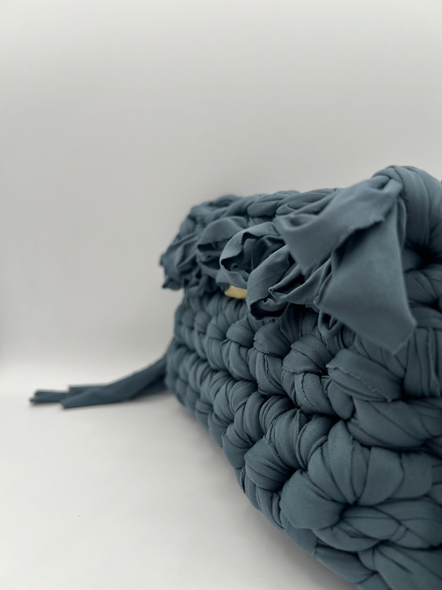 D.PUIN Handmade Crochet Bag – Blue Tide