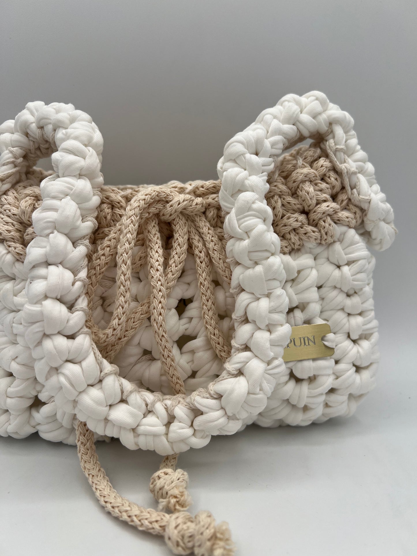 D.PUIN Handmade Crochet Bag – Coastal Classic