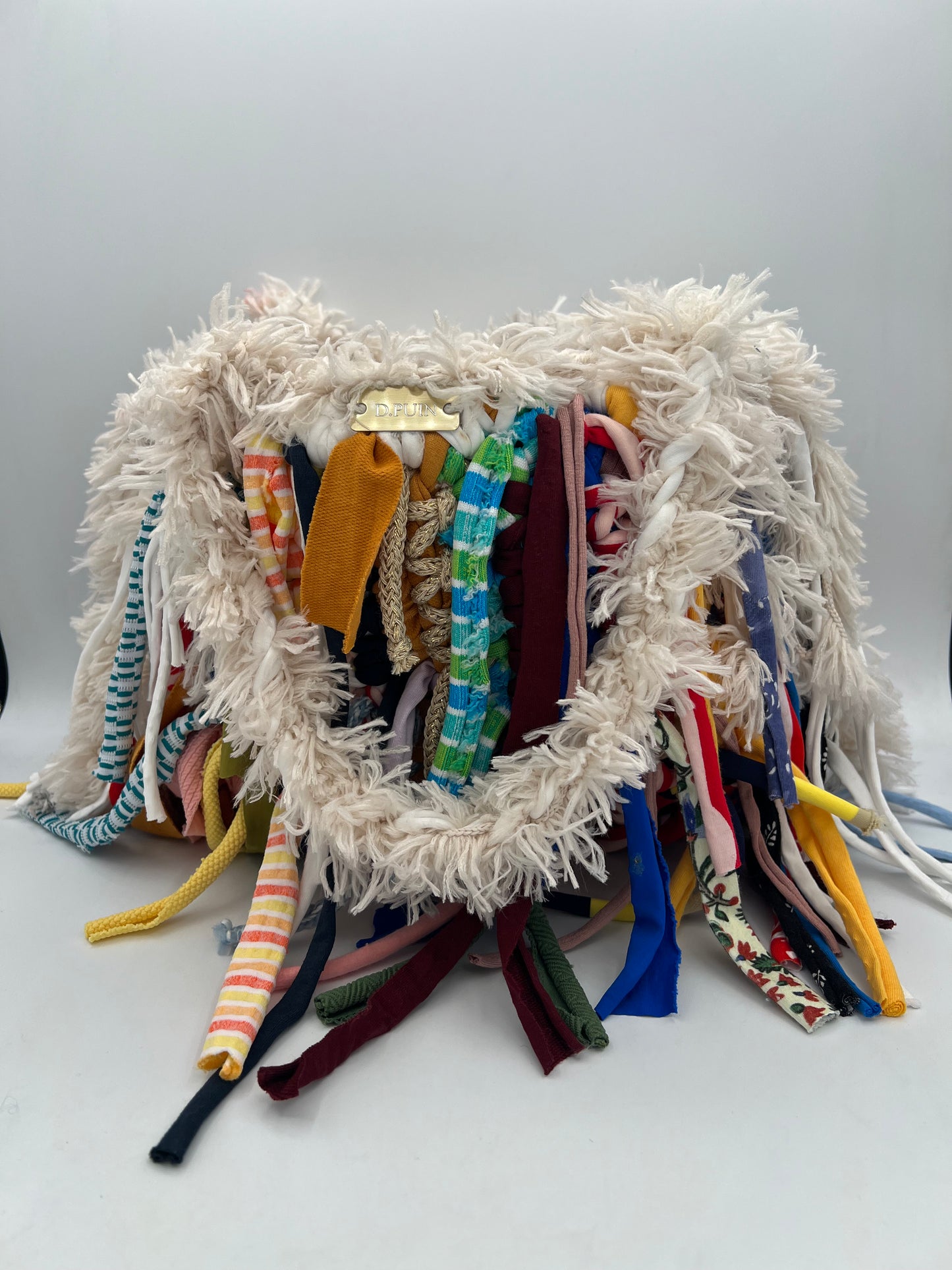 D.PUIN Handmade Crochet Bag – Coral Tassels