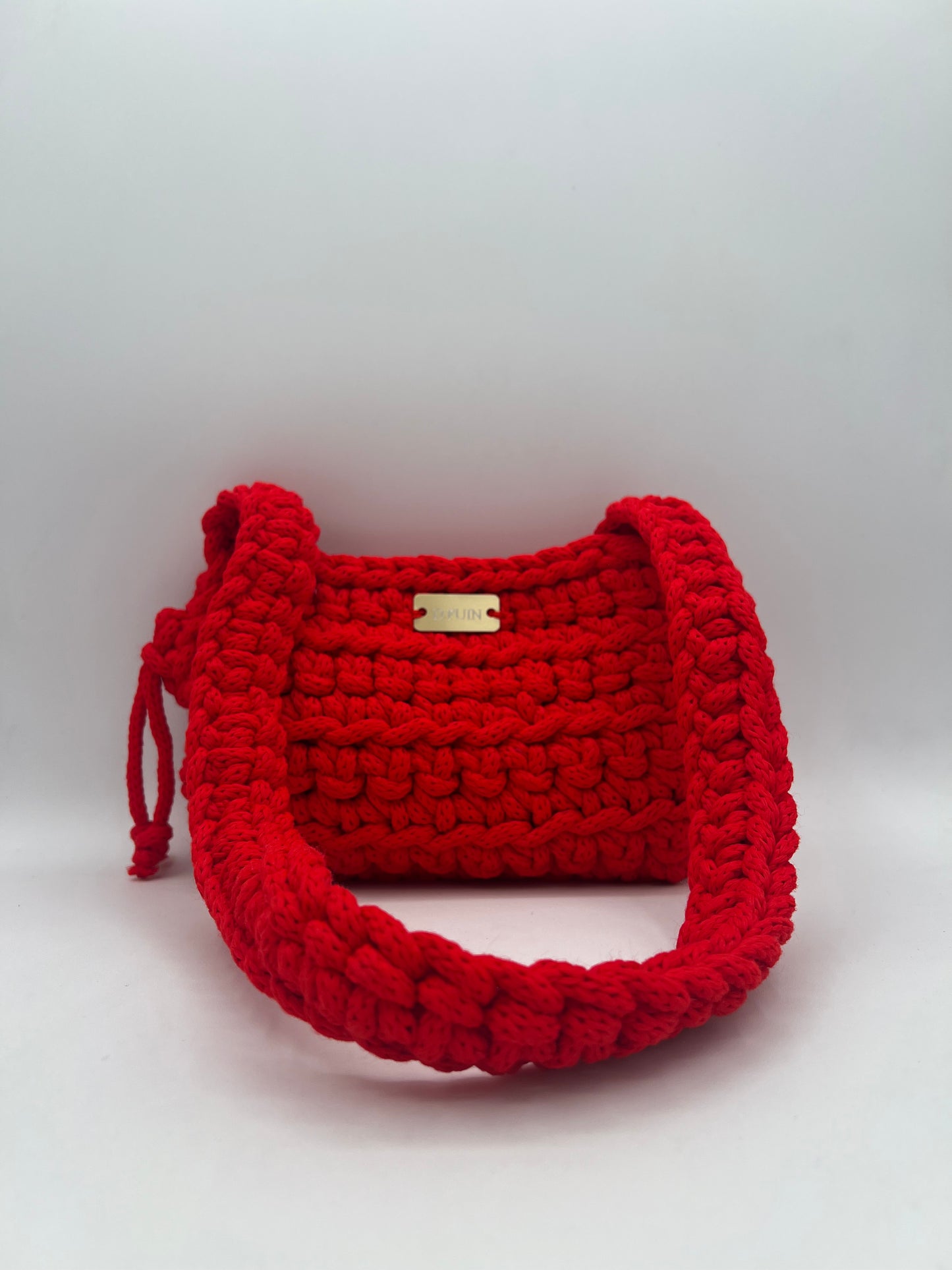 D.PUIN Handmade Crochet Bag – St. George's Red