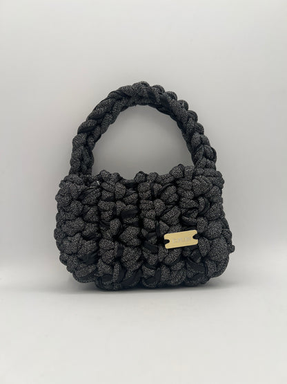 D.PUIN Handmade Crochet Bag – Midnight Coal