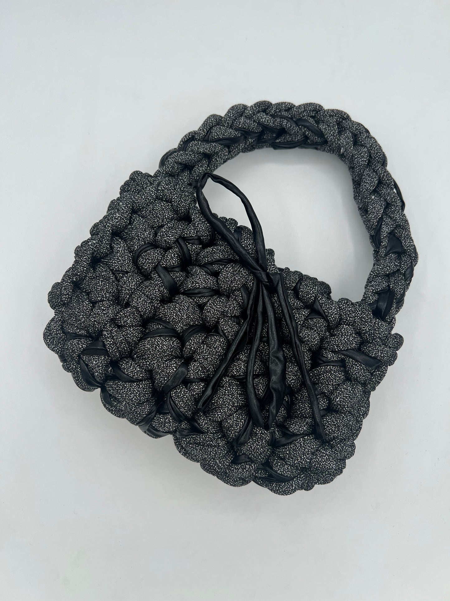 D.PUIN Handmade Crochet Bag – Midnight Coal