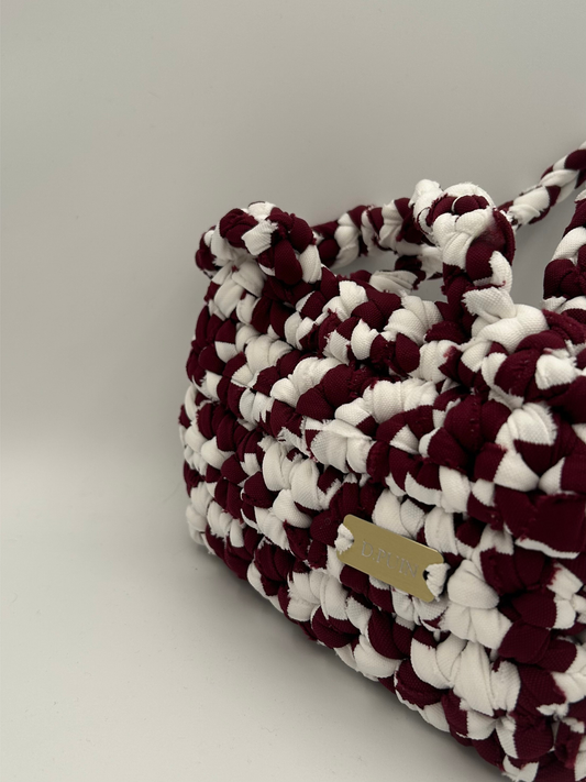 D.PUIN Handmade Crochet Bag – Magenta Tide