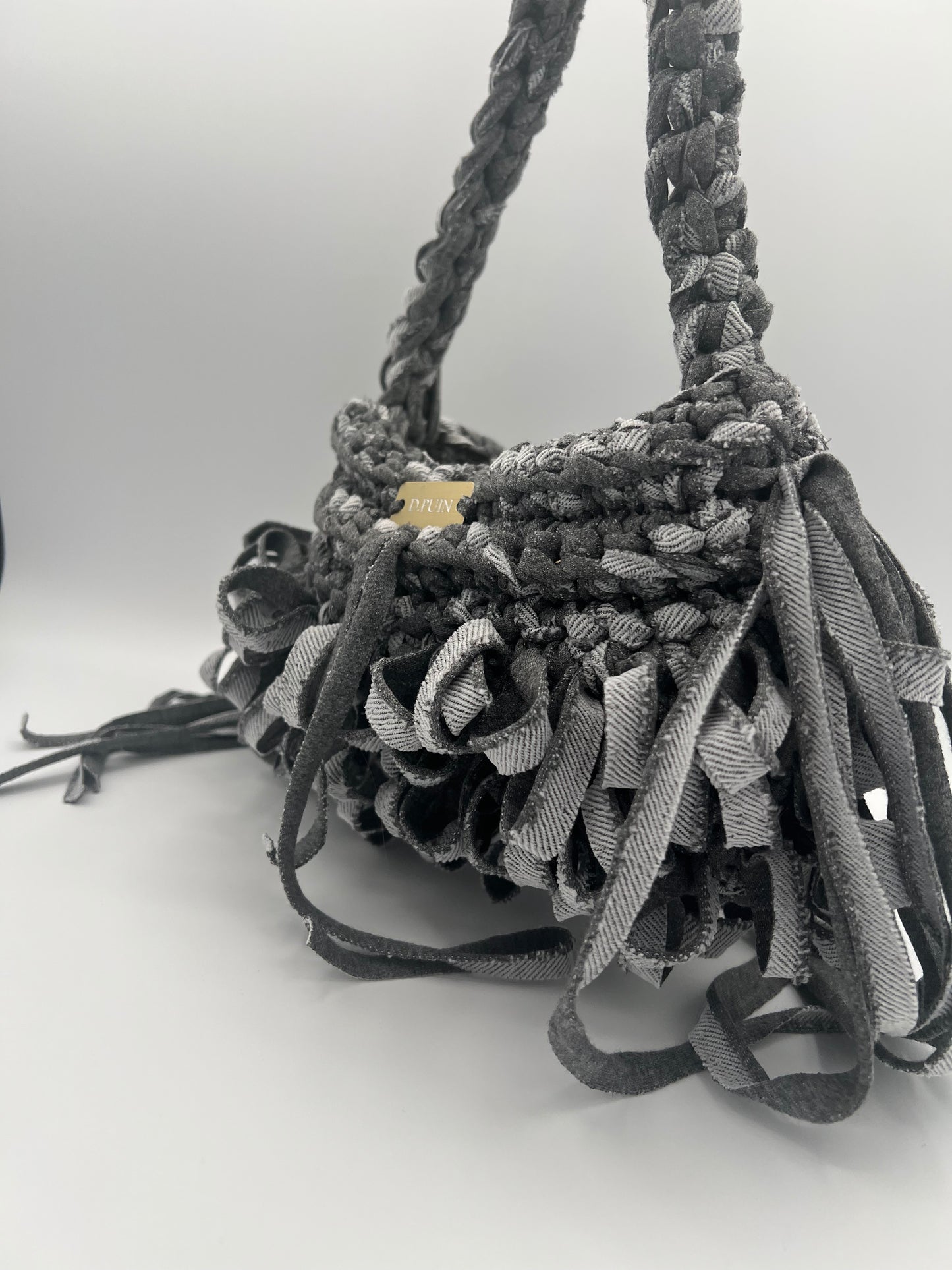 D.PUIN Handmade Crochet Bag – Cloud Loop