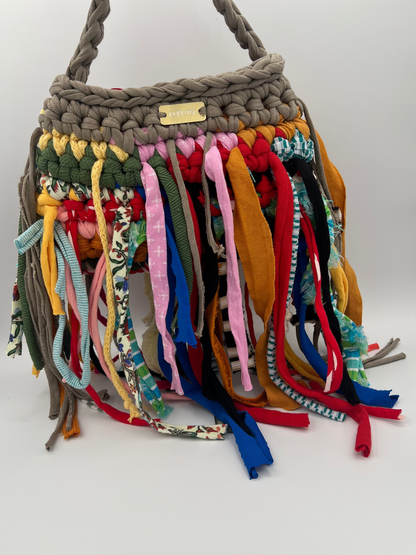 D.PUIN Handmade Crochet Bag – Fringe Fusion