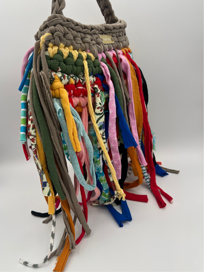 D.PUIN Handmade Crochet Bag – Fringe Fusion