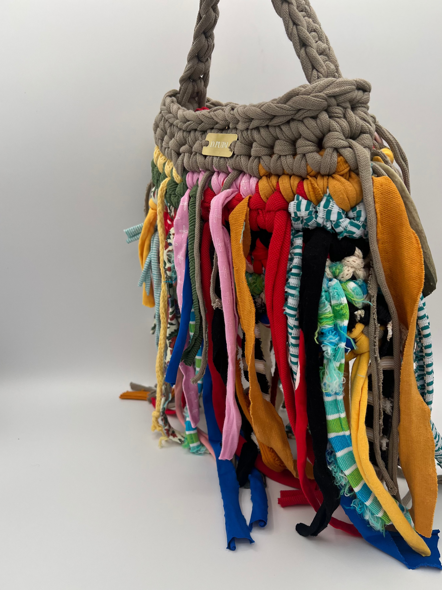 D.PUIN Handmade Crochet Bag – Fringe Fusion