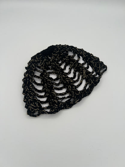 D.PUIN Handmade Crochet Mesh Hat