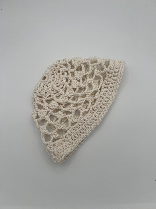 D.PUIN Handmade Crochet Mesh Hat