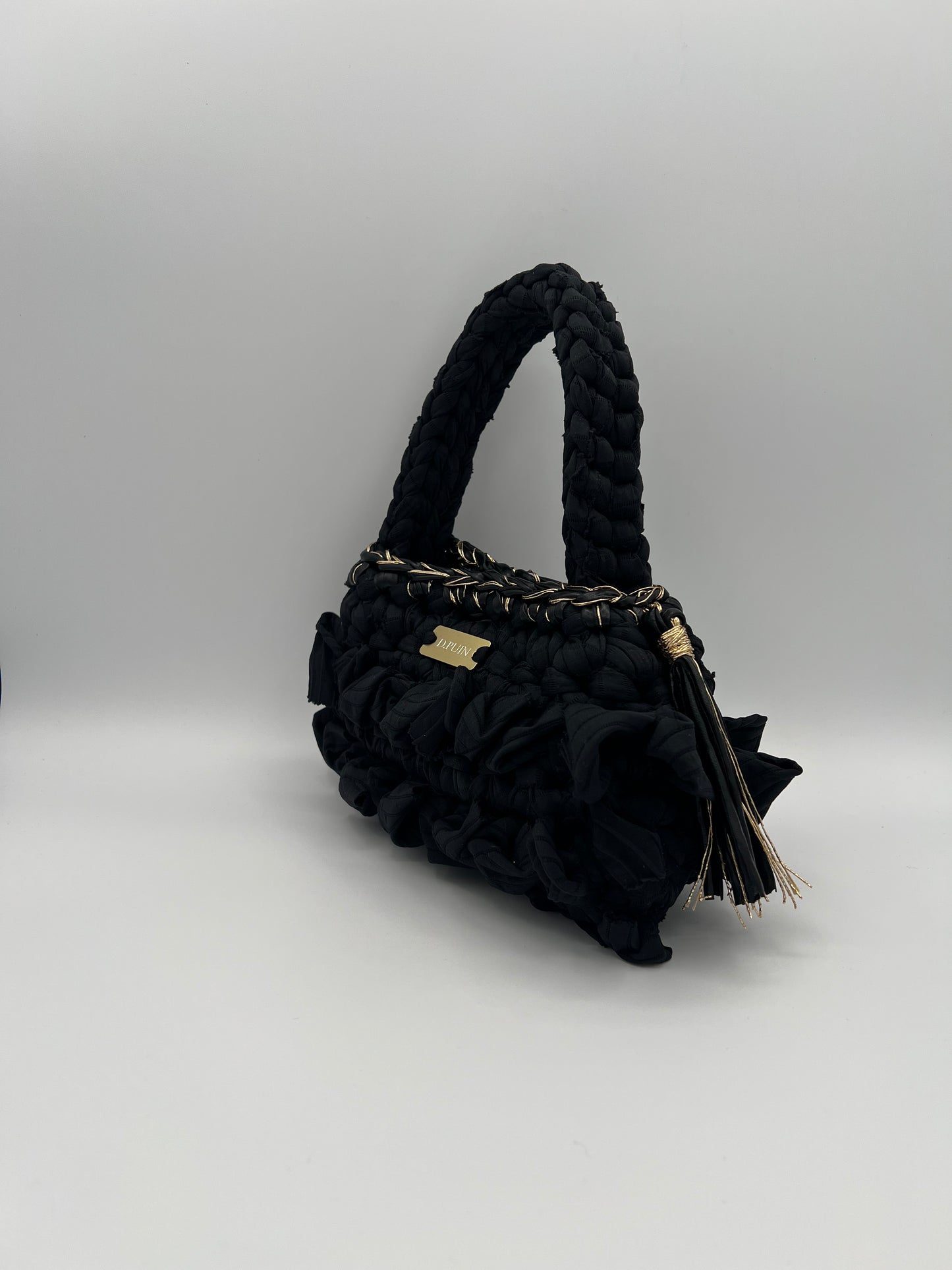 D.PUIN Handmade Crochet Bag – Golden Touch