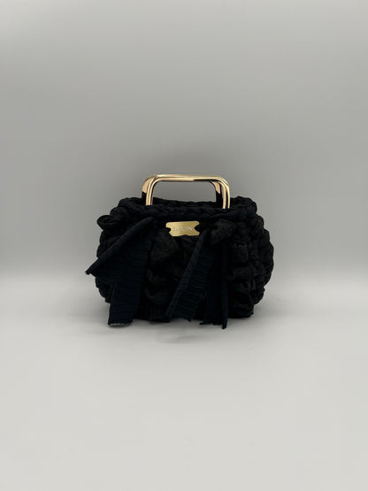 D.PUIN Handmade Crochet Bag – Noir