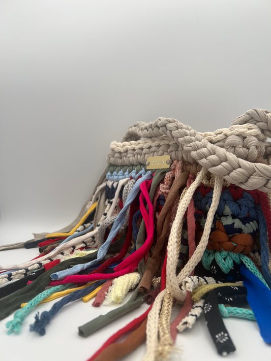 D.PUIN Handmade Crochet Bag – Carnival Fringe