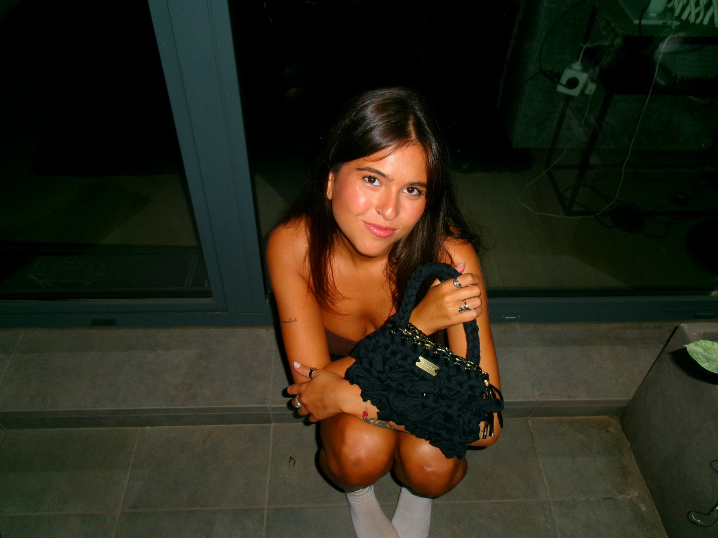 D.PUIN Handmade Crochet Bag – Golden Touch