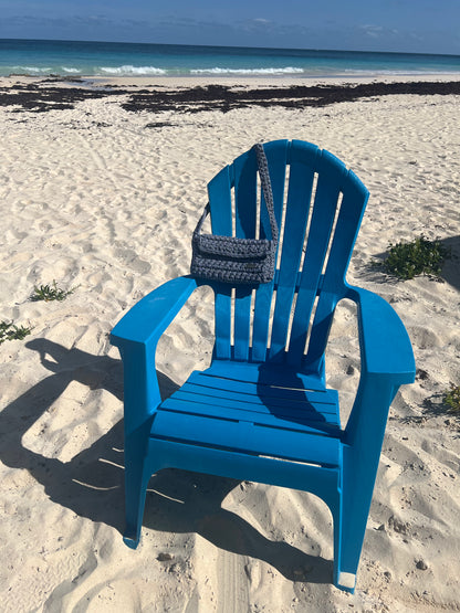 D.PUIN Handmade Crochet Bag – Coastal Fog