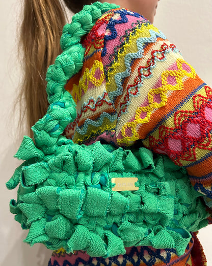 D.PUIN Handmade Crochet Bag – Seagrass Serenity