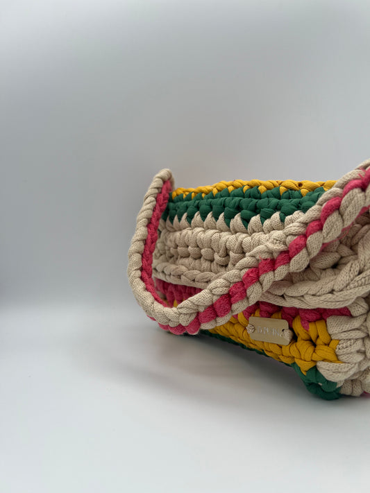D.PUIN Handmade Crochet Bag – Bright Mix