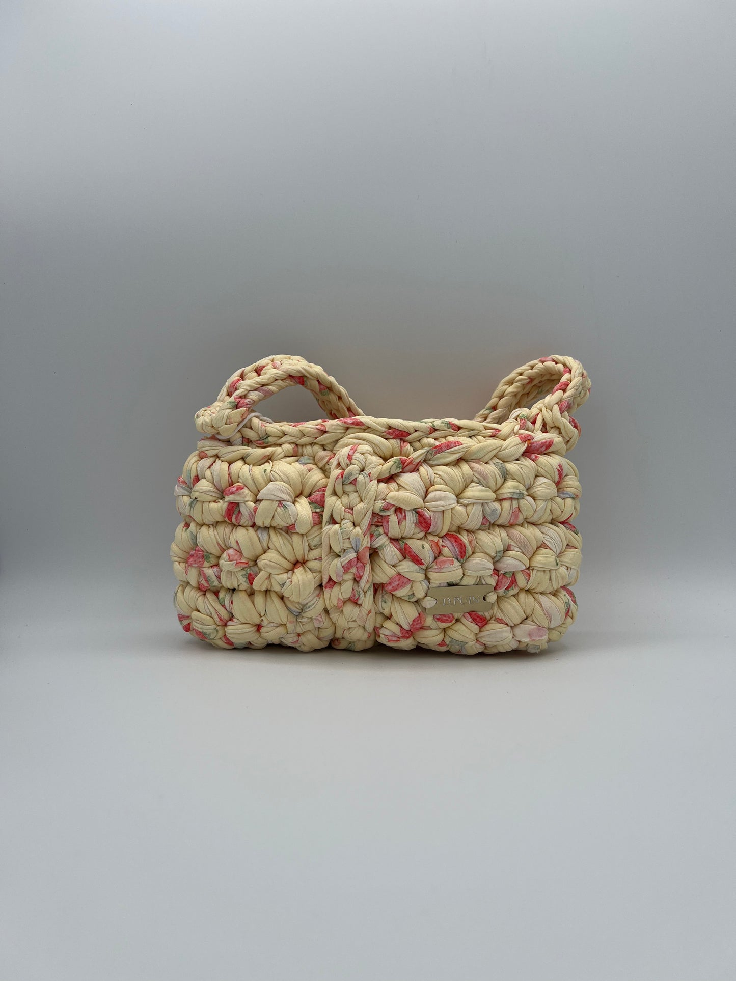 D.PUIN Handmade Crochet Bag – Butter Yellow Bloom