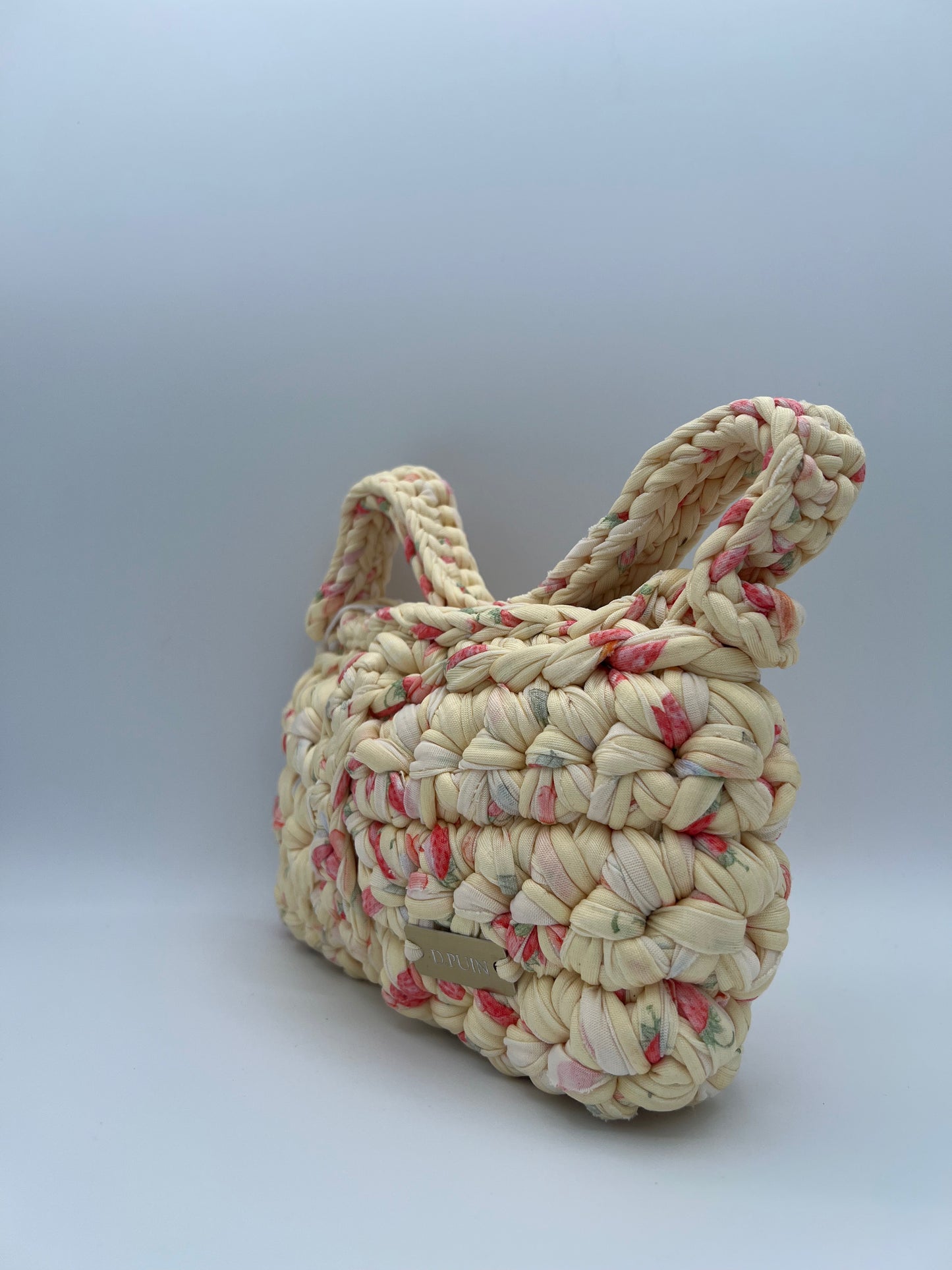 D.PUIN Handmade Crochet Bag – Butter Yellow Bloom