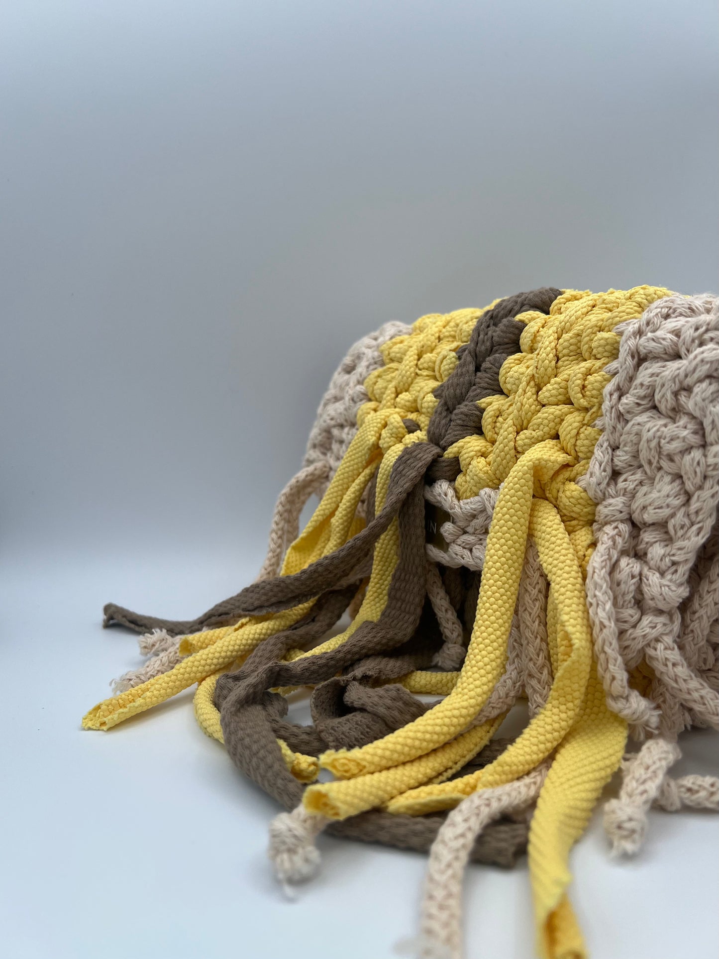 D.PUIN Handmade Crochet Bag – Sunbeam Fringe