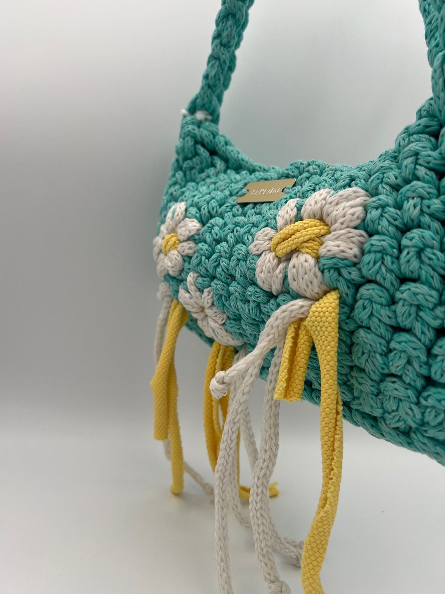 D.PUIN Handmade Crochet Bag – Daisies Bloom