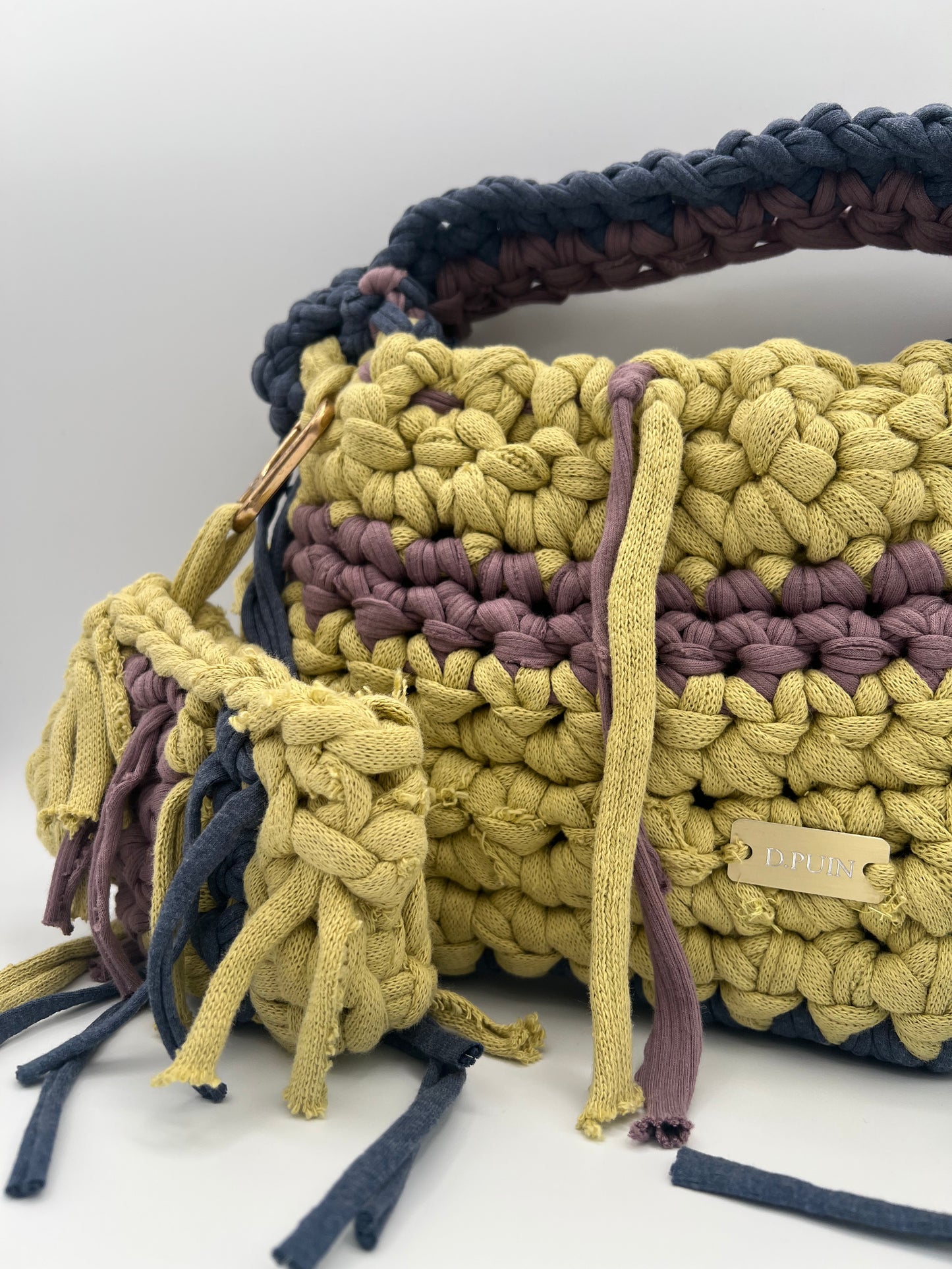 D.PUIN Handmade Crochet Bag – Kaki Set