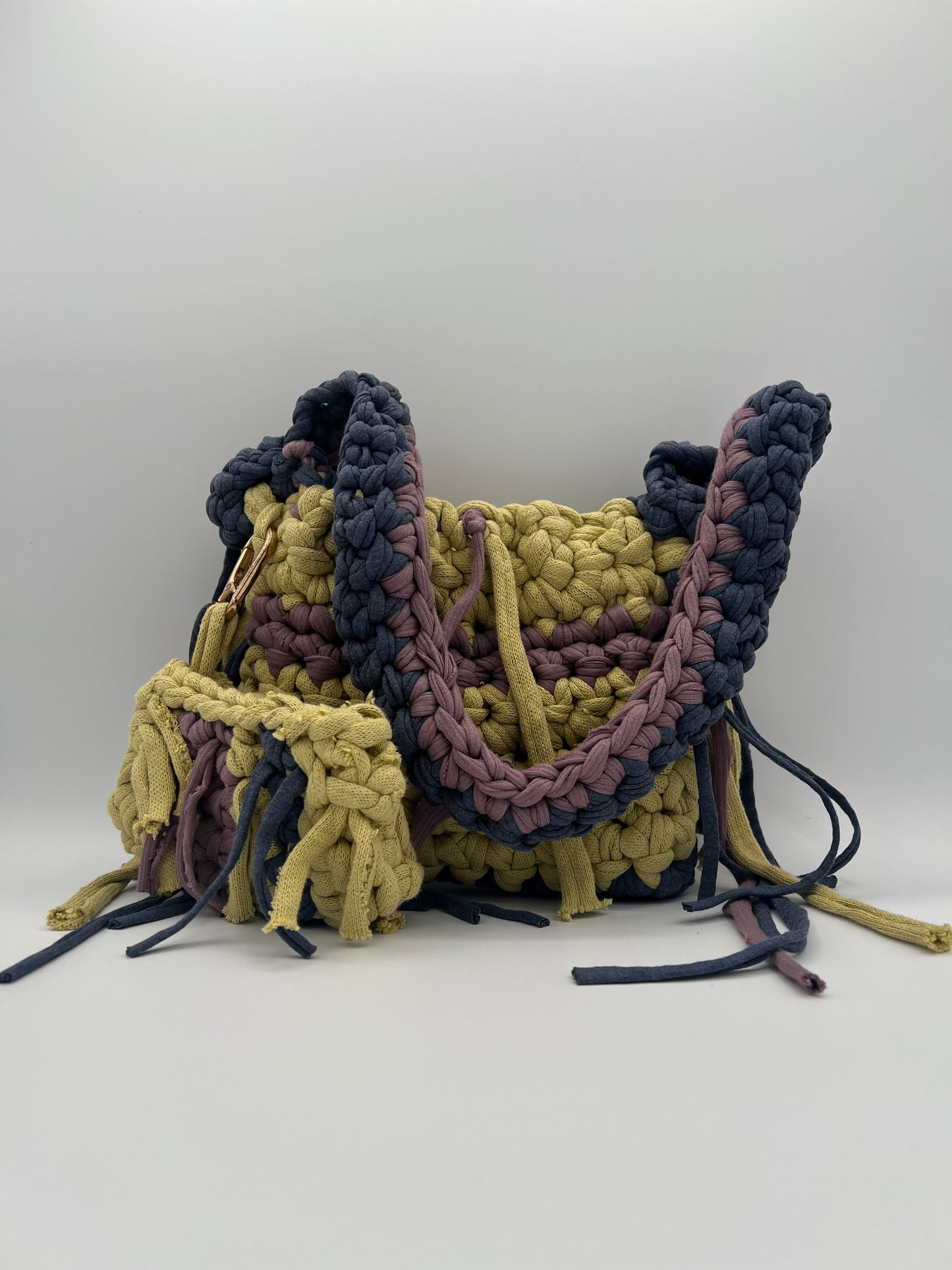 D.PUIN Handmade Crochet Bag – Kaki Set