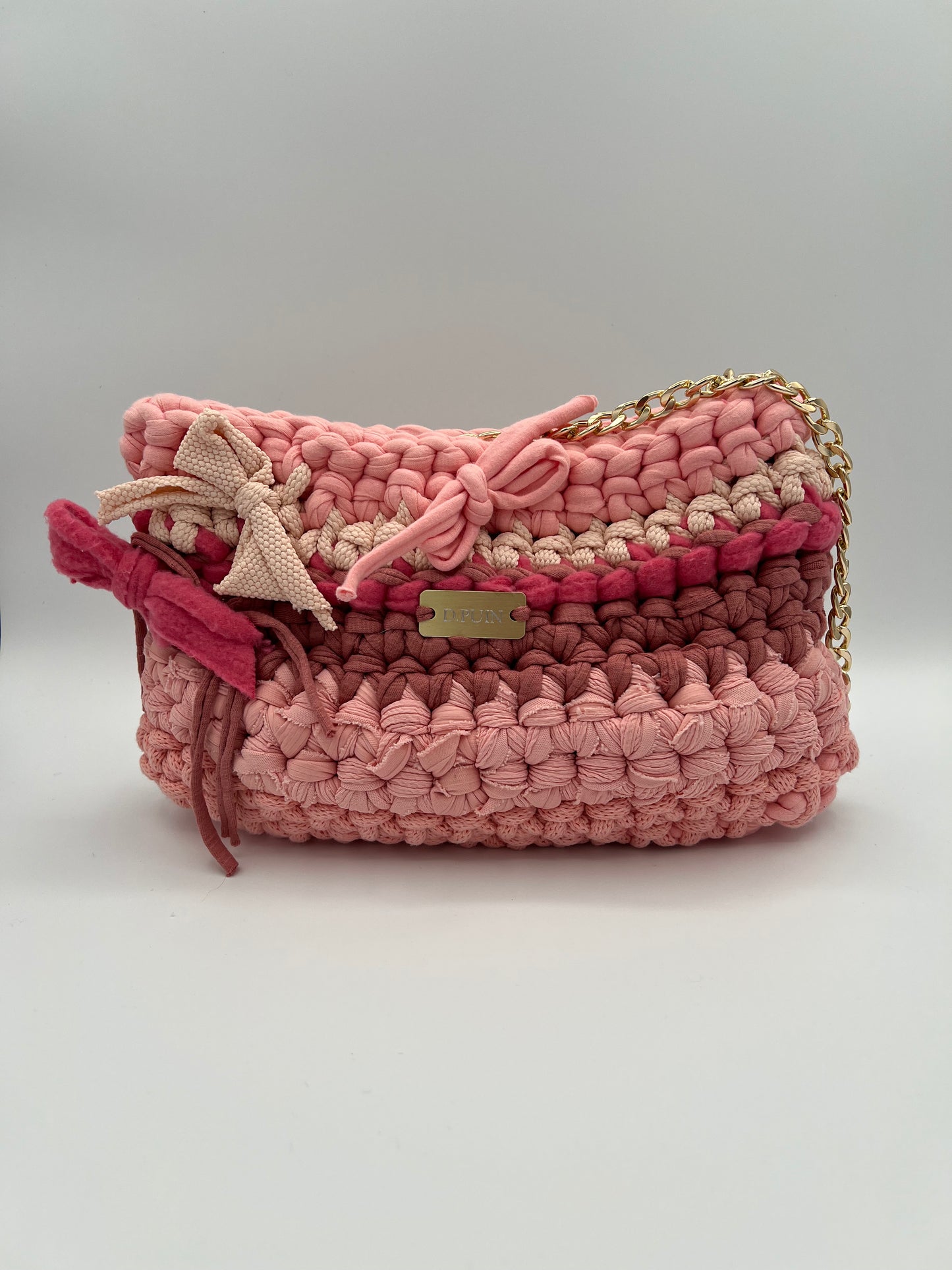 D.PUIN Handmade Crochet Bag – Oleander Pop