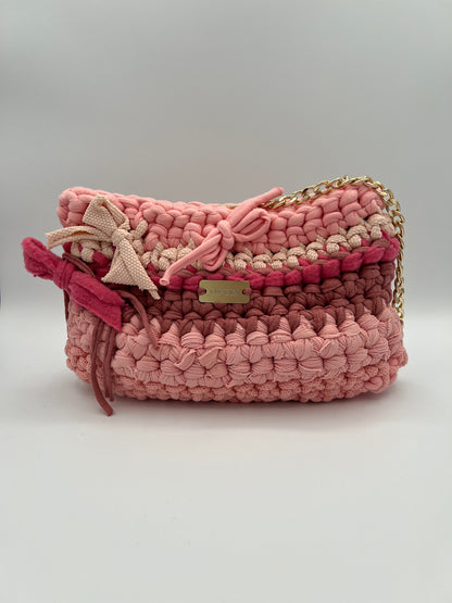 D.PUIN Handmade Crochet Bag – Oleander Pop