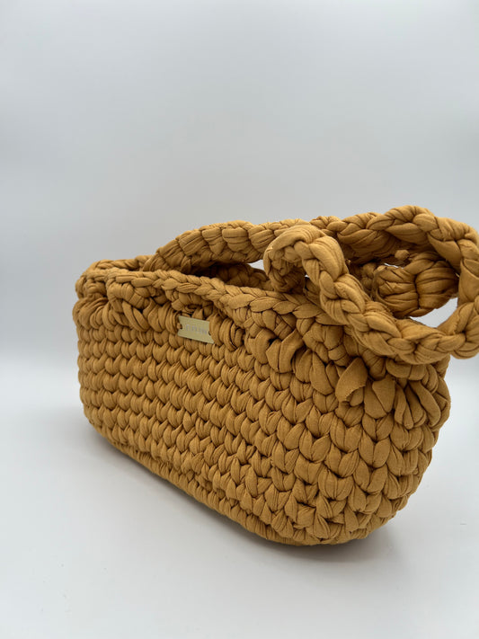 D.PUIN Handmade Crochet Bag – Caramel