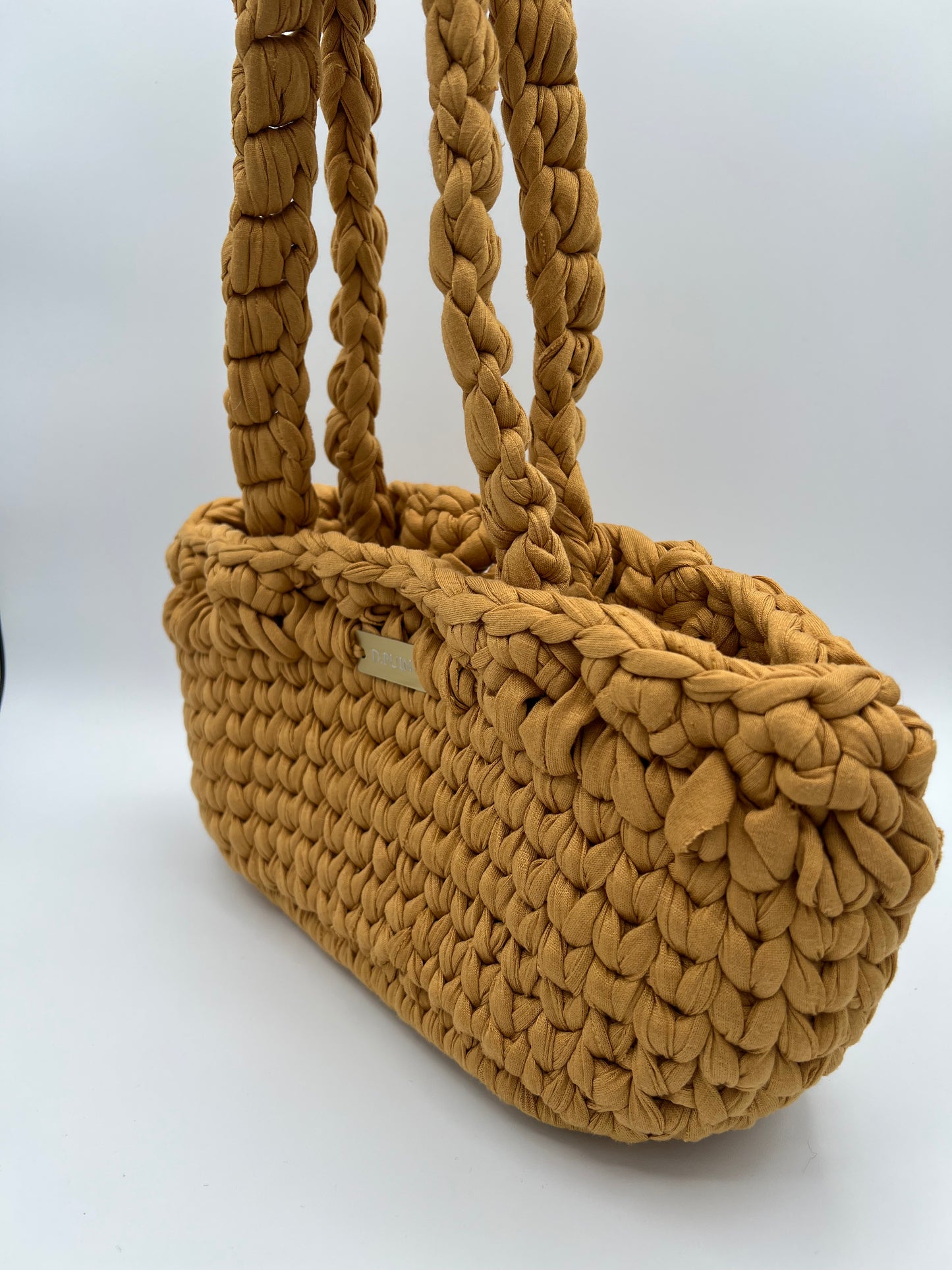 D.PUIN Handmade Crochet Bag – Caramel
