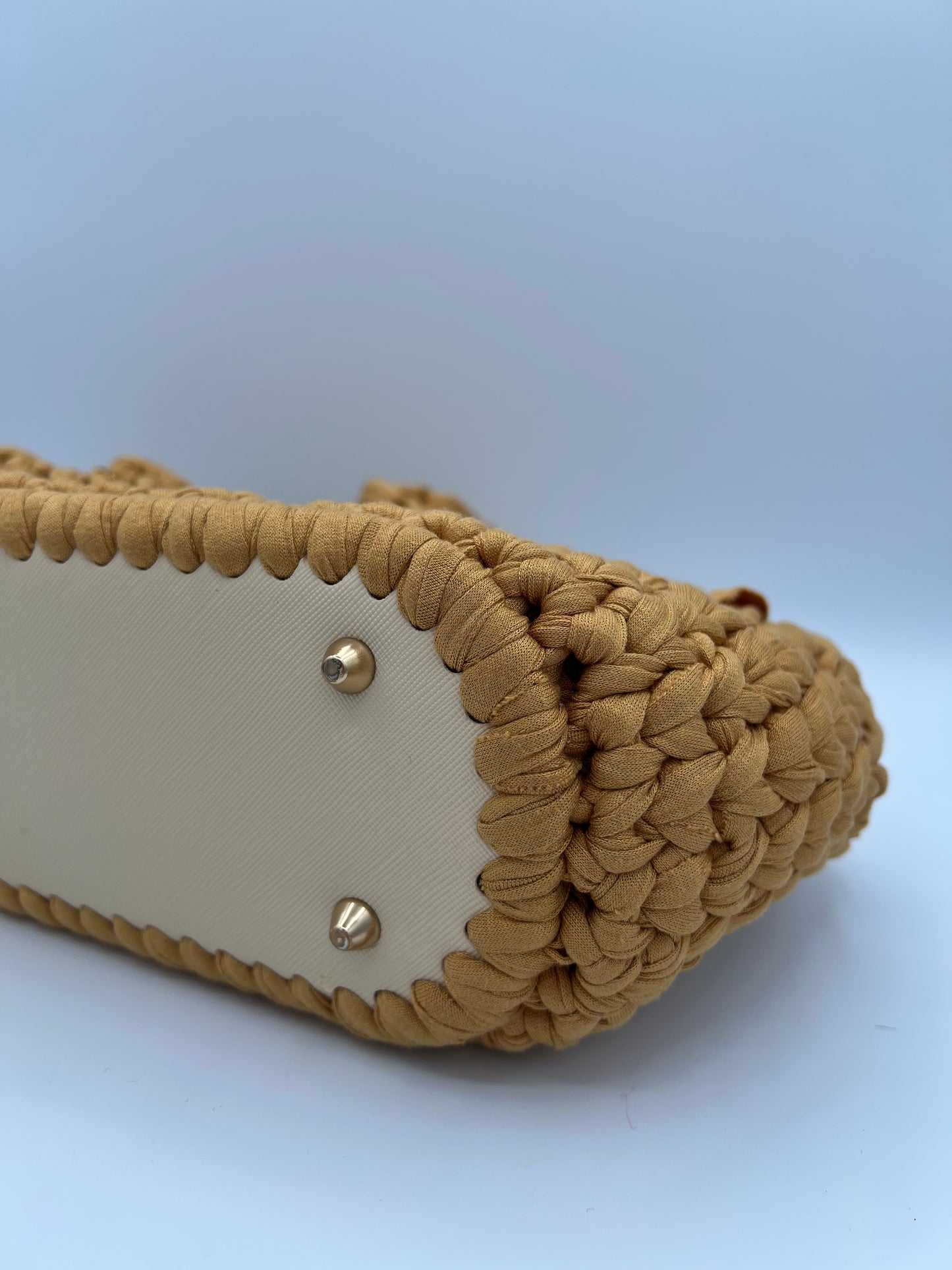 D.PUIN Handmade Crochet Bag – Caramel