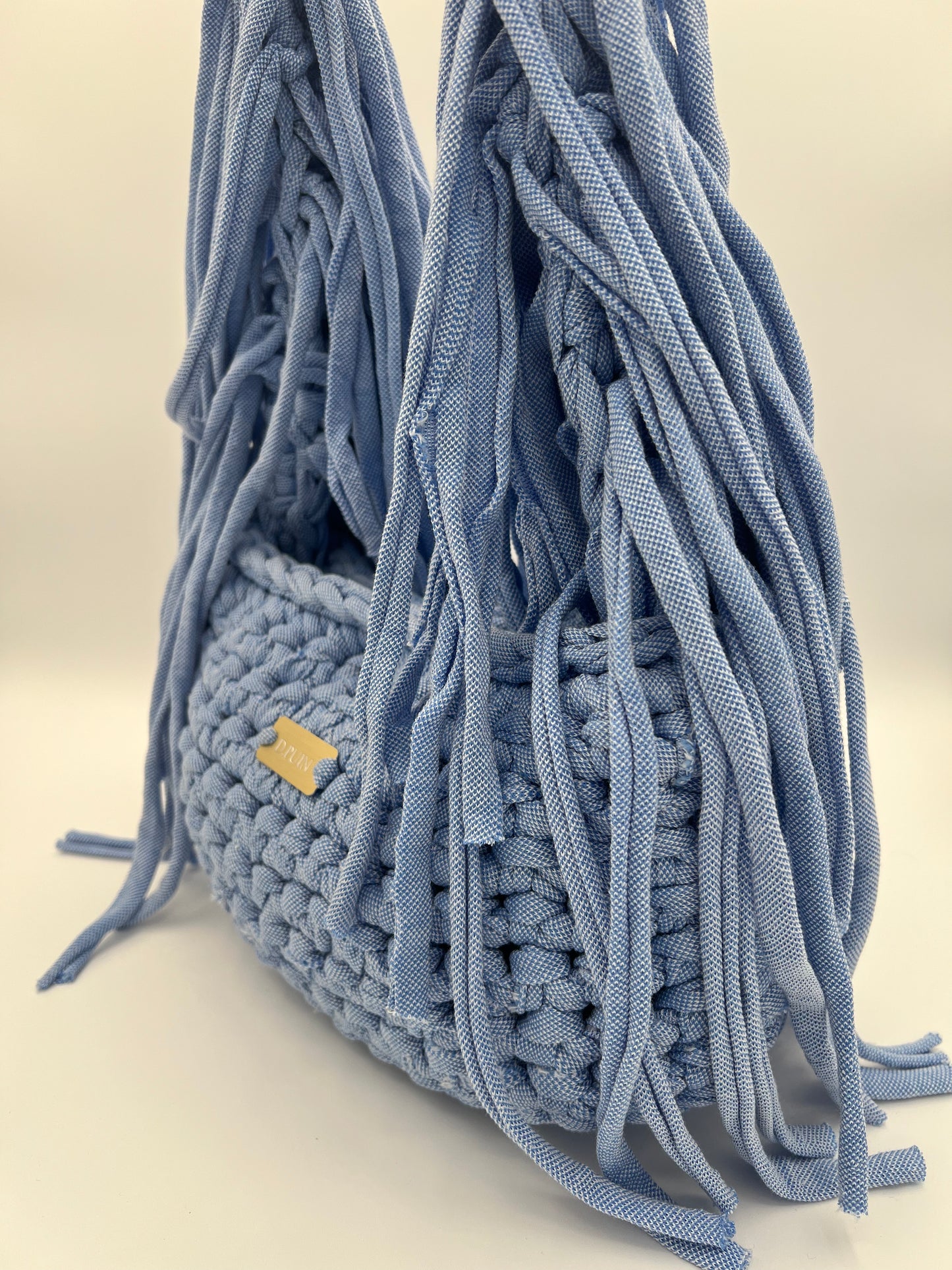 D.PUIN Handmade Crochet Bag – Bermy Blue