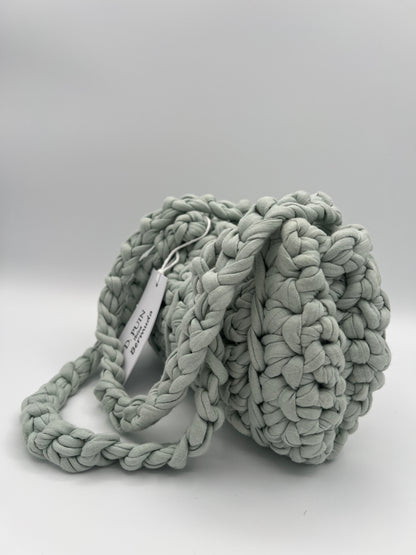 D.PUIN Handmade Crochet Bag – Mint Mirage