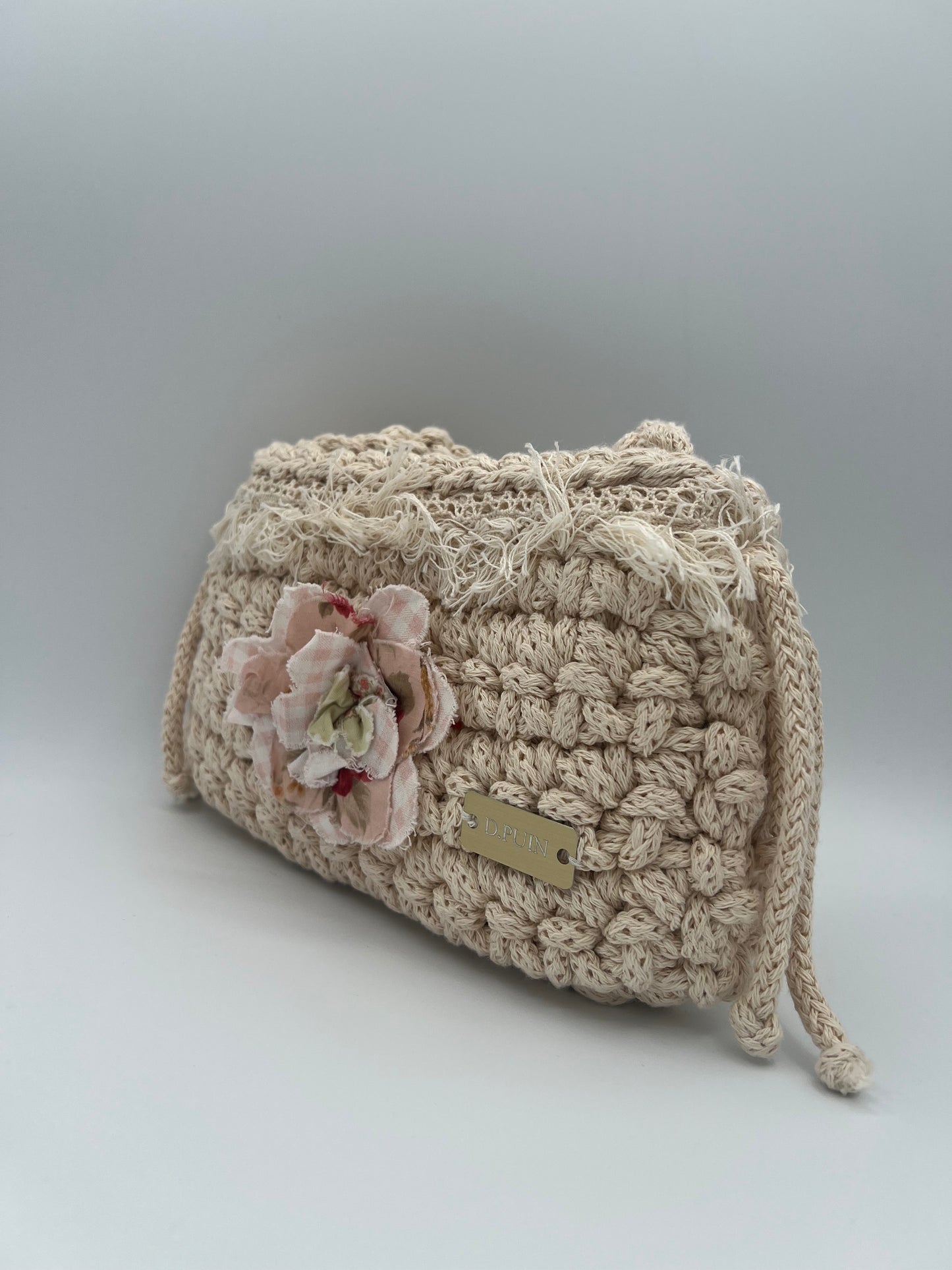 D.PUIN Handmade Crochet Bag – Fringe Bloom