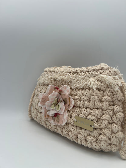 D.PUIN Handmade Crochet Bag – Fringe Bloom